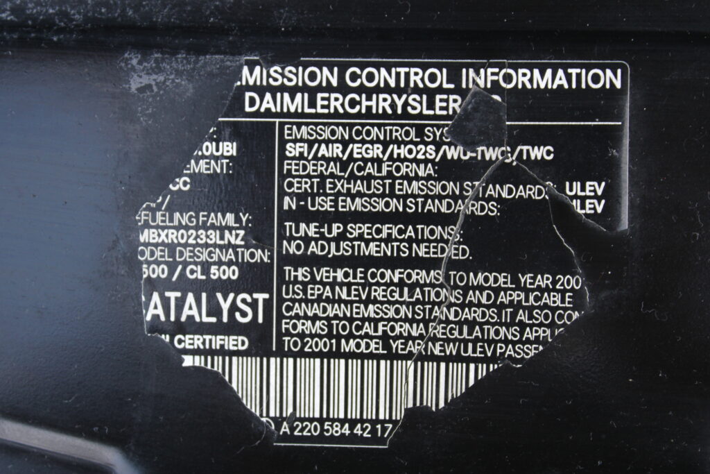 Mercedes CL 500 V8 Coupé